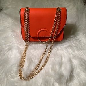 Orange Convertible Bag